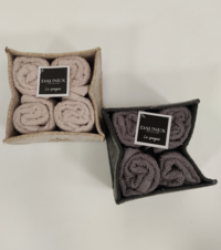 SET OF 4 FELT WASHES EDELWEISS 30X30 Tellini S.r.l. Wholesale Clothing